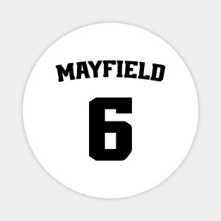 Mayfield Six Number Jersey Magnet